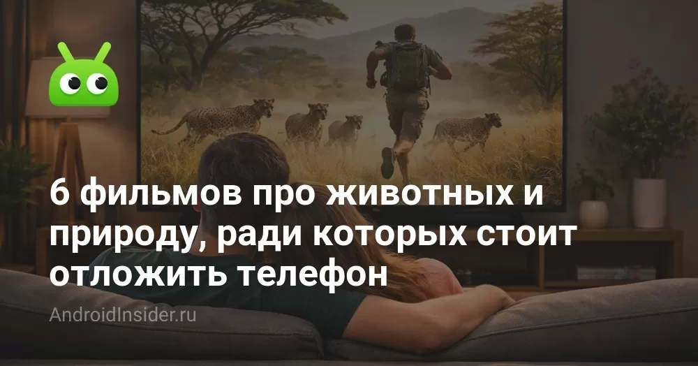 6 фильмов про животных и природу, ради которых стоит отложить телефон
